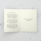 Maagd Mary Our Lady of Knock Religieuze Floral Car Kaart (Binnen)