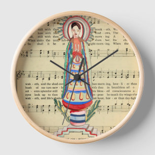 Maagd Mary Our Lady of Light Folk art