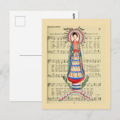  Maagd Mary Our Lady of Light Folk art Briefkaart (Voorkant / Achterkant)