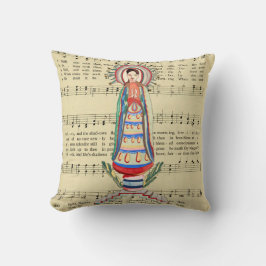  Maagd Mary Our Lady of Light Folk art Kussen