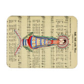  Maagd Mary Our Lady of Light Folk art Magneet (Horizontaal)