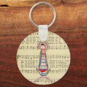  Maagd Mary Our Lady of Light Folk art Sleutelhanger (Voorkant)