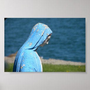 Maagd Mary over de Atlantische Oceaan Poster