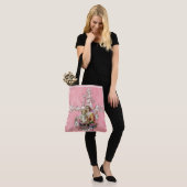 Maagd Mary Religieuze Jesus Cross, zonder blote og Tote Bag (Op model)