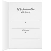 Maagd Mary Religieuze Katholieke Massa Aanbiedings (Binnen (Rechts))