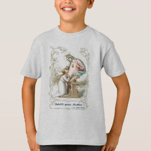 Maagd Mary Shirt zonder blozen