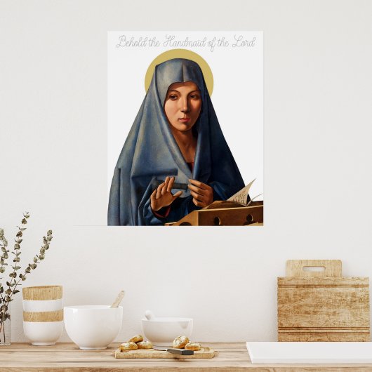 Maagd Mary van het Poster van de aankondiging (Keuken)