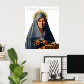 Maagd Mary van het Poster van de aankondiging (Thuiskantoor)