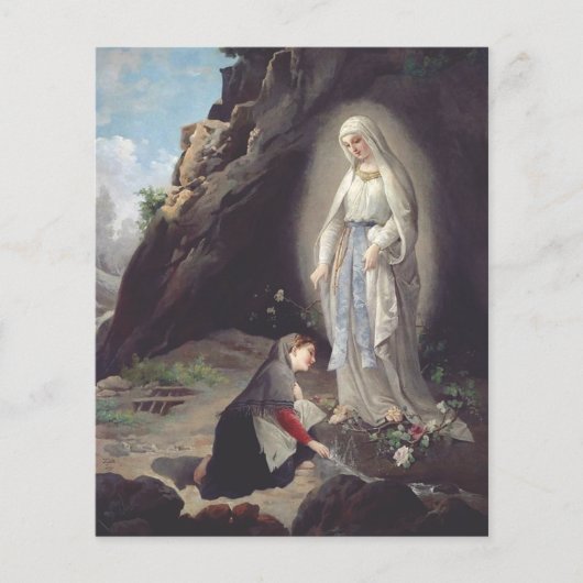 Maagd Mary van Lourdes (Voorkant)
