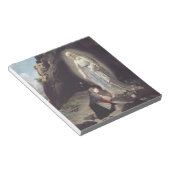 Maagd Mary van Lourdes Notitieblok (Schuin)