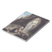 Maagd Mary van Lourdes Notitieblok (Linkerzijde)