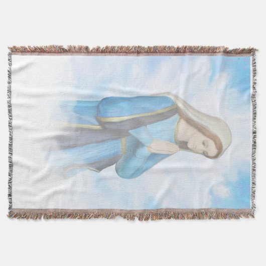 Maagd Mary zonder blote maagd Blanket Deken (Voorkant)