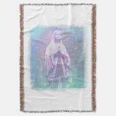 Maagd Mary zonder blote maagd Blanket Deken (Voorkant Verticaal)