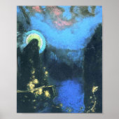 Maagd met Corona door Odilon Redon 1898 Poster (Voorkant)