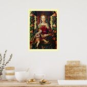 MAAGD MET KIND bijzonder 2 Poster (Keuken)