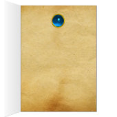 MAAGD MET KIND, Blauwe saffier (Binnen (Rechts))