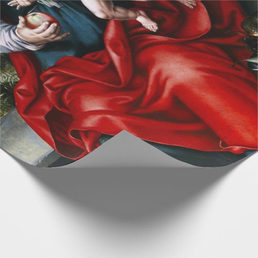 Maagd met kind cadeaupapier (Hoek)