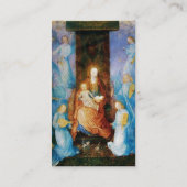 MAAGD MET KIND - CONCERT VAN BLUE ANGELS Pearl Visitekaartje (Achterkant)