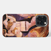 MAAGD MET KIND EN HEILIGEN iPhone HOESJE (Achterkant horizontaal)