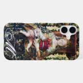 MAAGD MET KIND Monogram iPhone Hoesje (Achterkant horizontaal)