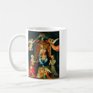 Maagd met Kind, St. Adelheid en St. Franciscus Koffiemok