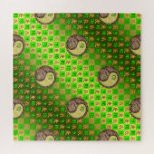 Maagd & Metaal Draak Legpuzzel (Horizontaal)