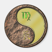 Maagd & Metaal Draak Magneet (Voorkant)
