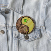 Maagd & Metaal Draak Ronde Button 7,6 Cm (In situ)