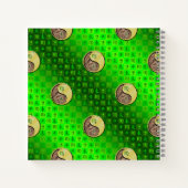 Maagd & Metaal Geit Spiraal Notebook Notitieboek (Achterkant)