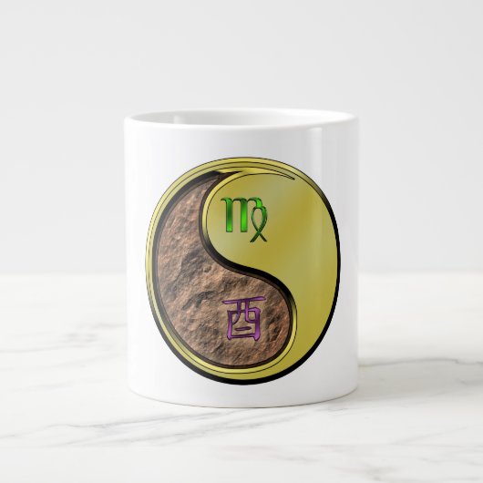 Maagd & Metaal Haaan Grote Koffiekop (Voorkant)