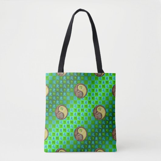 Maagd & Metaal Hond Tote Bag (Voorkant)
