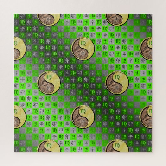 Maagd & Metaal Konijn Legpuzzel (Verticaal)