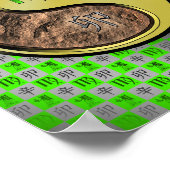 Maagd & Metaal Konijn Poster (Hoek)