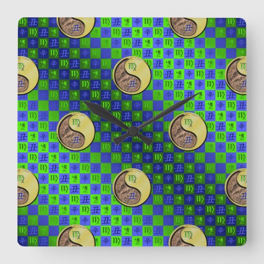 Maagd & Metaal Os Wandklok (Voorkant)