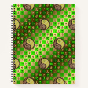 Maagd & Metaal Rat Spiraal Notebook Notitieboek
