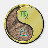 Maagd & Metaal Slang Magneet (Voorkant)