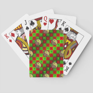 Maagd & Metaal Tijger Pokerkaarten