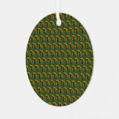 Maagd Metalen Ornament (Voorkant links)