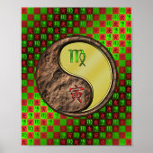 Maagd & Metalen Tijger Poster (Voorkant)