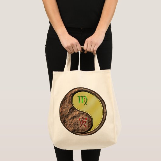Maagd & Metalen Tijger Tote Bag (Voorkant (product))
