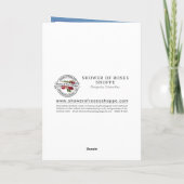 Maagd Moeder Mary kathokatholieke verjaardag Kaart (Achterkant)