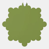 Maagd Ornament Kaart (Achterkant)