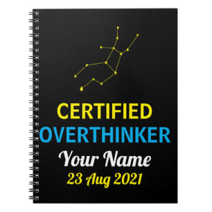 Maagd Overdenker Notitieboek – Persoonlijk