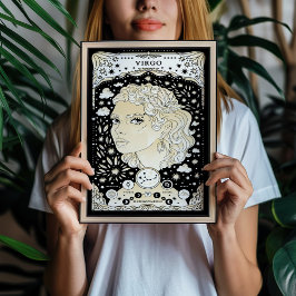 Maagd Precies en Elegant - Zodiac Poster