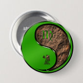 Maagd Ronde Button 7,6 Cm (Voorkant /achterkant)