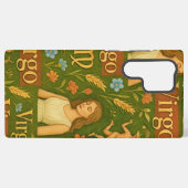 Maagd Samsung Galaxy Hoesje (Achterkant horizontaal)