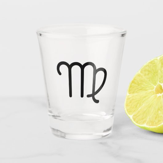 Maagd Shot Glas (Voorkant)