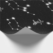 Maagd Sterrenbeeld Constellatie Inpakpapier (Hoek)