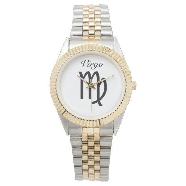 Maagd Sterrenbeeld. Herenhorloges. Horloge (Voorkant)