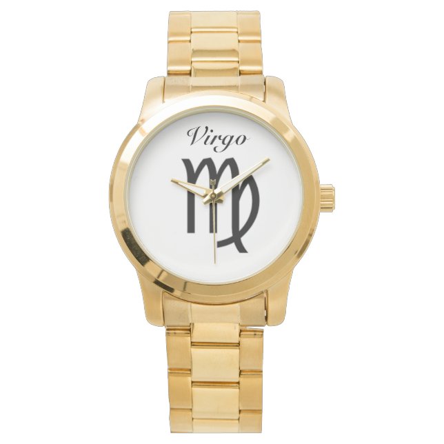 Maagd Sterrenbeeld. Herenhorloges. Horloge (Voorkant)